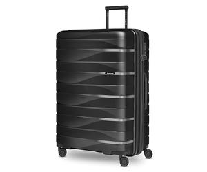 Bergpfeil Travelling product, Black Night Metallic, L, Hard Shell Check-in Suitcase