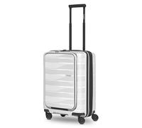 Bergpfeil Travelling product, Ice White Metallic, S (Laptop), Hard Shell Cabin Cases