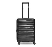 Bergpfeil Travel 4-wheeled cabin trolley S 55 cm with expansion pleat black