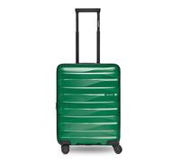 Bergpfeil Travel 4-wheeled cabin trolley S 55 cm with expansion pleat green