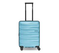 Bergpfeil Travel 4-wheeled cabin trolley S 55 cm with expansion pleat blue