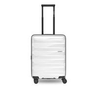 Bergpfeil Travel 4-wheeled cabin trolley S 55 cm with expansion pleat white