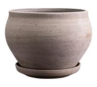 Bergs Potter - Delphi Pot Low 24 cm, Grey - Grey