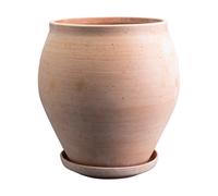 Bergs Potter Delphi pot with saucer, 2 pieces Pink, Ø26 cm