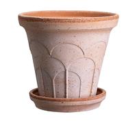 Bergs Potter Fleur pot with saucer, 2 pieces Pink, Ø14 m
