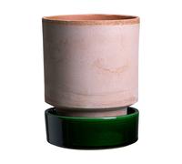 Bergs Potter Hoff pot Ø16 cm, Raw Rosa-Emerald Green