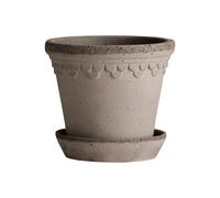 Bergs Potter Københavner flower pot Ø10 cm Grey