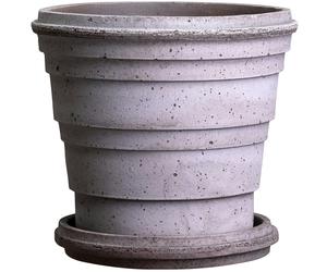Bergs Potter - Planet Pot With Saucer Grey Ø16 cm - Grey