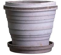 Bergs Potter - Planet Pot With Saucer Grey Ø25 cm - Grey