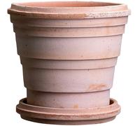 Bergs Potter - Planet Pot With Saucer Pink Ø16 cm - Pink