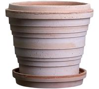Bergs Potter - Planet Pot With Saucer Pink Ø25 cm - Pink