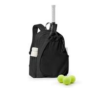 bergsalz Black Tennis Bag,Tennis Pickleball Backpack For Women,Pickleball Bag Tennis Racket Bags,Sports Gym Backpack For Men Holds 2 Racket