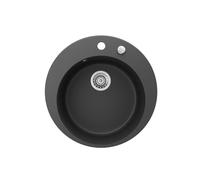 Bergström Sink, Black, 50.5 x 50.5 cm