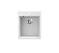 Bergström Sink Venice, White, 42.5 x 50 cm