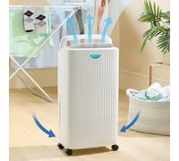Bergstrom 12L Dehumidifier with LED Display, Washable Dust Filter & 2L Tank in White Bergstrom White