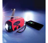 Bergstrom Solar & USB Emergency Radio with Flashlight & Phone Charger Bergstrom Multicolor