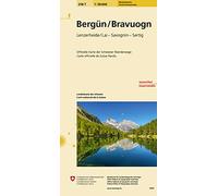 Bergün / Bravuogn (258T): Lenzerheid/Lai - Savognin - Sertig (1/50 Hiking Maps)
