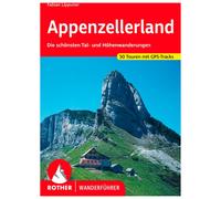 Bergverlag Rother - Appenzellerland - Walking guide book 11. aktualisierte Auflage 2022