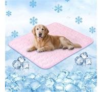 bergxperten FreshPaw Cooling Mat for Dogs and Cats | Ice silk fabric offers a cool touch, breathable comfort and lightweight use for pets on warm days