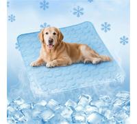 bergxperten FreshPaw Cooling Mat for Dogs and Cats | Ice silk fabric offers a cool touch, breathable comfort and lightweight use for pets on warm days