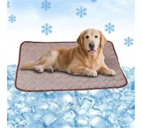bergxperten FreshPaw Cooling Mat for Dogs and Cats | Ice silk fabric offers a cool touch, breathable comfort and lightweight use for pets on warm days