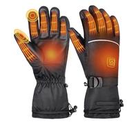 bergxperten VolcaPox heated gloves Rechargeable Heated Gloves for Men and Women, Waterproof Touchscreen Winter Gloves with 3 Temperature Settings for Outdoor Activities