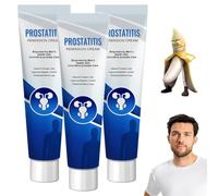 Berigien Men's Intimate Comfort Cream - Soothing & Hydrating Formula for Daily Care, Natural Plant-Based Ingredients, Care Cream for Men Between Legs (3pcs)