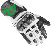 Berik 2.0 ST Motorcycle Gloves, black-green, size 3XL for Men