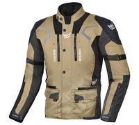 Berik Absolute Zero Race Motorcycle Textile Jacket, Khaki/Black, size 48