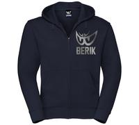 Berik Classic Z Zip Hoodie, grey-blue, size S for Men