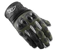Berik Nador Motocycle Gloves, black/green, size 3XL