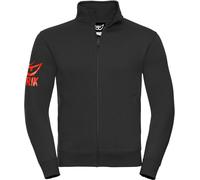 Berik Paddock Sweat Jacket, black/red, size S