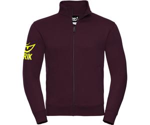 Berik Paddock Sweat Jacket, red, size S for Men