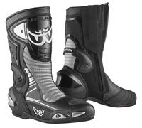 Berik Race-X EVO Motorcycle Boots, black/white/grey, size 45