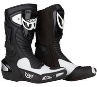 Berik Race-X Racing Motorcycle Boots, black/white, size 47