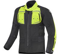 Berik Safari Pro Waterproof 3in1 Motorcycle Textile Jacket, black/yellow, size 50