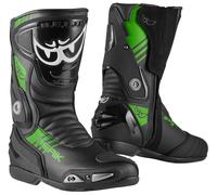 Berik Shaft 3.0 Motorcycle Boots, black-green, size 47 for Men