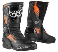 Berik Shaft 3.0 Motorcycle Boots, black/orange, size 48