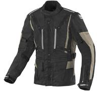 Berik Spencer waterproof Motorcycle Textile Jacket, black-beige, size 50 for Men