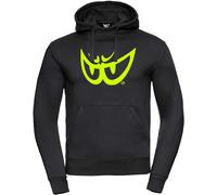 Berik The Eye Hoodie, black-yellow, size 2XL for Men