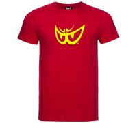 Berik The Eye T-Shirt, red/yellow, size S