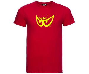 Berik The Eye T-Shirt, red/yellow, size S