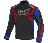 Berik The Eye Waterproof Motorcycle Textile Jacket, black/blue, size 52