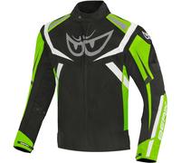Berik The Eye Waterproof Motorcycle Textile Jacket, black/green, size 52