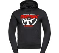 Berik The New Eye Hoodie, black/white/red, size M
