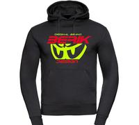 Berik The New Eye Hoodie, dark blue/yellow/red, size S