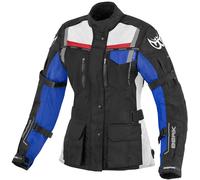 Berik Torino waterproof Ladies Motorcycle Textile Jacket, black/blue/red, size 42