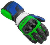 Berik Track Pro Motorcycle Gloves, black-green, size M for Men