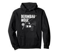 Berimbau Mode On Capoeira Pullover Hoodie