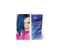 Berina Permanent Hair Dye Color Cream # A41 Blue Made in Thailand